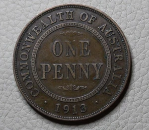 * 1913 PENNY AVERAGE EXAMPLE GOOD GRADE BARGAIN PRICE #QYA48 - Picture 1 of 6