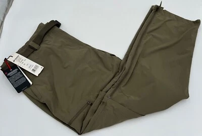 Maier Sports Damen Hose Outdoor Wandern Zipp - Off Nata Übergröße 50 Olive Grün