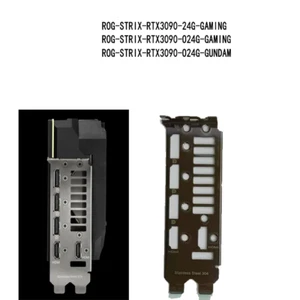 I/O IO shield for ASUS ROG-STRIX-RTX3090-O24G-GAMING Video Card Backplate Panel - Photo 1/1