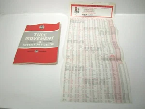 Vintage Advertising RCA Radio Tube Unused Dealer Inventory Guide & Price List - Picture 1 of 5