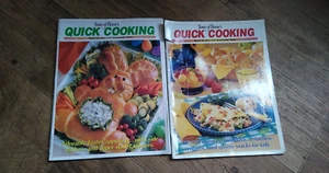 LOT (2) VINTAGE TASTE OF HOME'S QUICK COOKING B59 - Picture 1 of 1
