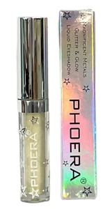 Phoera Magnificent Metals Glitter & Glow Liquid Eyeshadow Cream (2.5ml/0.084fl) - Picture 1 of 3