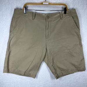 Pantalones Cortos Old Navy Para Hombre 38 Beige Bolsillos Rectos Frente Plano Chino Caqui - Imagen 1 de 10