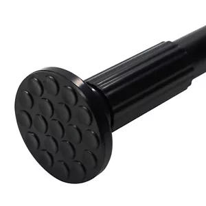 Tension Curtain Rod 51-128 Inch(4.25-10.5Ft) Adjustable Closet Rust-free - Picture 1 of 8