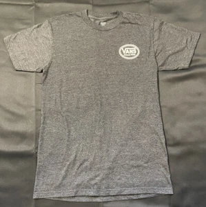 Vans Since 1966 Unisex Small Graphic T-Shirt Grey Very Good Condition - Picture 1 of 12