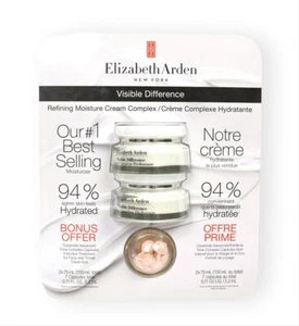 Elizabeth Arden Refining Moisture Cream Complex 2-pack, 2 x 75 ml + 7 Capsules - Picture 1 of 3