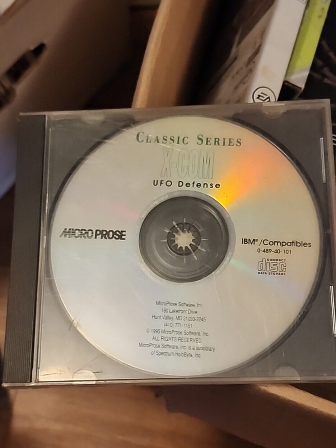 X-COM UFO Defense, PC DVD DISC ONLY. No Case No Manual Classic