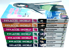 Accel World Manga Vol 1-7 Yen Press Edition Light Novel