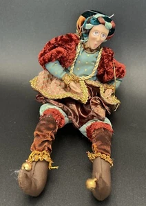 Vintage handgefertigte Puppe italienischer Stil Renaissance Marionette Puppe - Bild 1 von 6