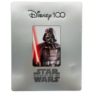Disney 100 Steelbook Star Wars 6: Return Of The Jedi - 4KUHD+Blu-ray - VG Dented - Foto 1 di 9
