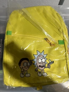 *NEU* Original Rick and Morty gelber Rucksack SDCC 2024 Rickmobile LE - Bild 1 von 2