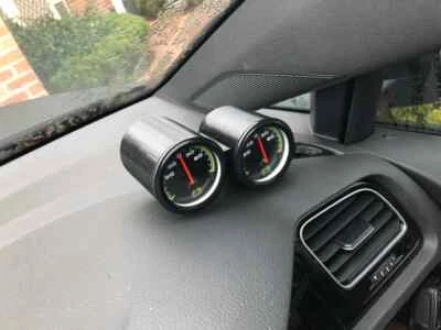 Suporte de pod calibre 52mm para Volkswagen Golf MK7 / MK7.5 (ventilação superior, dupla) - Imagem 1 de 4