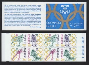 1992 SWEDEN Olympics booklet of 8 Sc 1953a MNH - Picture 1 of 1