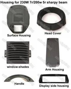 200w sharpy 5r beam moving head light Housing DMX DJ Lights Beam 230W Case Parts - Picture 1 of 30