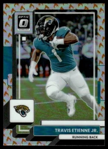 2022 Donruss Optic FIRE Travis Etienne Jr. Jacksonville Jaguars #90 - Picture 1 of 2