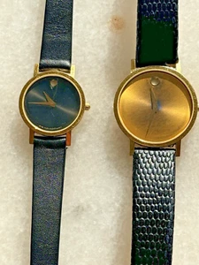 Vintage Movado Museum Swiss Watch Watches His & Hers - Picture 1 of 8