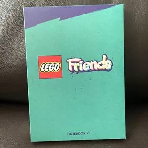 LEGO 5007789 Friends Girls Notebook VIP Exclusive Stickers Diary Brand New - Picture 1 of 2