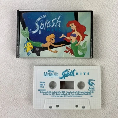 Walt Disney's The Little Mermaid Splash Hits Cassette Tape - Image 1 of 2