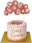 10X Confetti Balloon Cake Topper Arch Garland Birthday Wedding Decoration Party