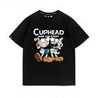 Cuphead Mugman Costume Outfits Carnival Party Suit TEE T Shirt M-3XL