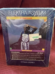 Vintage 8 Track Tape...still wrapped...GILBERTO GIL...NIghtingale (cutout) - Picture 1 of 5