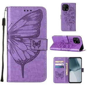 Flip Butterfly Card Wallet Phone Case For OnePlus 10T 9 Ace Pro N10 CE N200 N100 - Picture 1 of 18