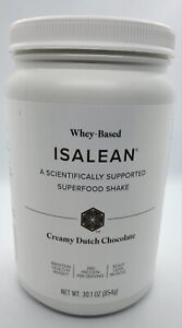 NEW Isagenix IsaLean Creamy Dutch Chocolate Shake Canister 30.1 Oz EXP 01/2024