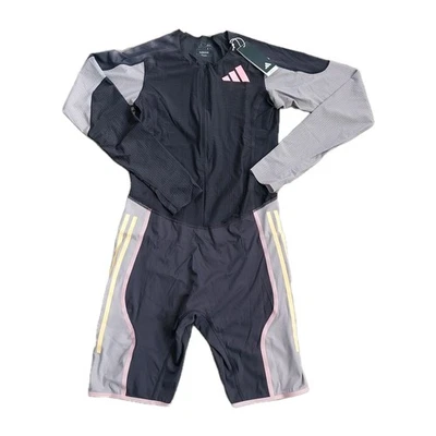 Adidas Pro Elite Team Men's Sz Large Promo LS Speedsuit 2024 Purple IN1130 NWT - Image 1 of 4