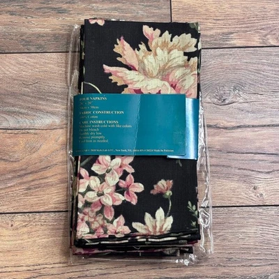 Салфетки с цветочным рисунком Raymond Waites, набор из 4 штук - Изображение 1 из 4