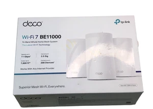 TP-Link Deco XE75 AXE5400 Tri Band Mesh WiFi 6E Router System 3 Pack - Picture 1 of 9