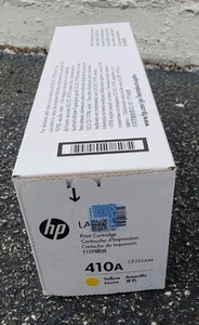 Genuine HP CF412A 410A Yellow Toner Cartridge - Afbeelding 1 van 3