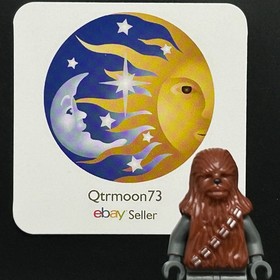 LEGO Brand Star Wars Minifigure Head Modified 30483pb01 for Chewbacca sw0011a