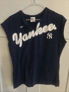 T-shirt senza maniche Nike New York Yankees baseball taglia Large XL (16-18) foto! - Foto 1 di 12