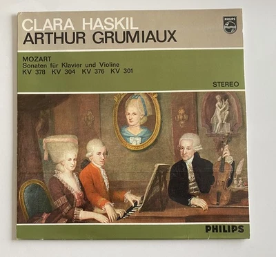 Philips LP. Mozart, Sonaten für Klavier und Violine, Haskil Grumiaux - Bild 1 von 2