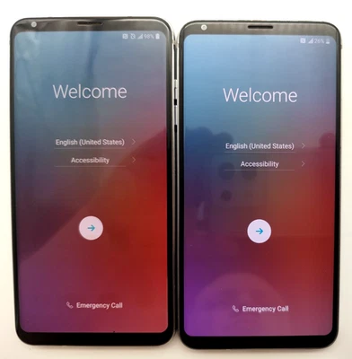 Lote de 2 Smartphones LG V30 de T-Mobile - Totalmente Funcionando Foto 1 de 4