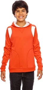 TT30Y Team 365 Youth Elite Performance Hoodie SP Orange/White S - Picture 1 of 3