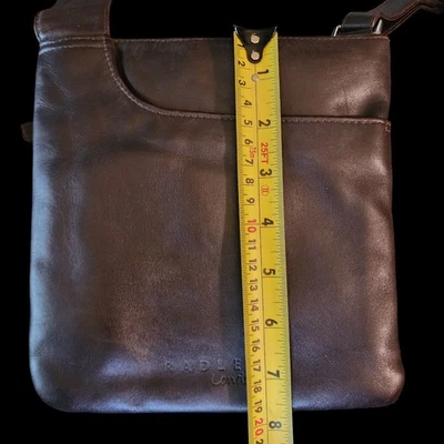 Небольшая сумка через плечо RADLEY London коричневая кожа регулируемый ремень - Изображение 1 из 4