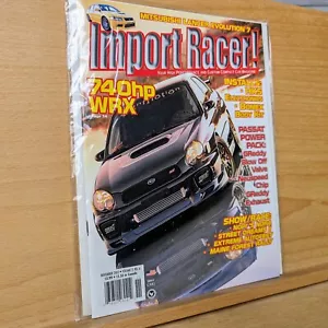 Import Racer Magazine November 2002 740hp Subaru WRX MINT No Label - Foto 1 di 7