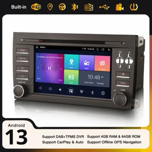 64GB 8-Core Android 14 Autoradio Porsche Cayenne Navi CarPlay DAB+ WiFi DVD DSP - Imagen 1 de 24