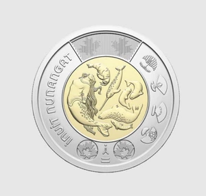2024 $2 Celebrating Inuit Nunangat Non-colourized - Foto 1 di 5