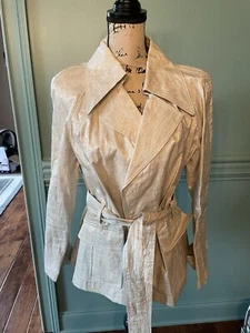 Giacca antipioggia donna Armani Collezioni impermeabile taglia 12 usata in ottime condizioni - Foto 1 di 12