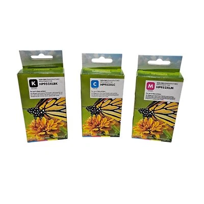 Cartuchos de tinta negra cian y magenta para HP 952XL Foto 1 de 4