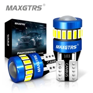 2x W5W T10 LED CANBUS No Error 5W5 12V 5W 750Lm Super Bright Car Interior Side - Imagen 1 de 5