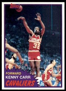 1981-82 Topps Kenny Carr . Cleveland Cavaliers #MW72