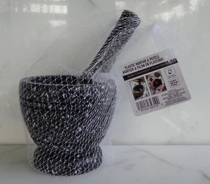 Manual Plastic Garlic Grinder Spices Herbs Mortar Grinding Bowl Kitchen Tool - Picture 1 of 3
