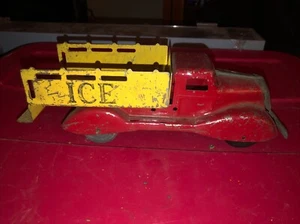 1930’s Marx Pressed Steel Ice Truck Original  *read * - Picture 1 of 10