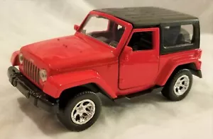 Jada - Just Trucks Modello Scala 1:32 2014 Jeep Wrangler Rosso (BBJA97053R) - Foto 1 di 1