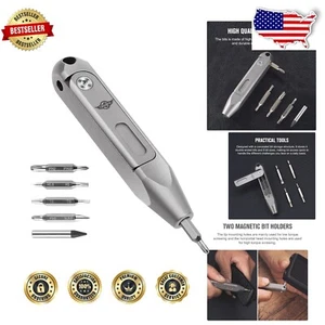 Cacciavite tascabile 9 in 1 Otacle Titanium - Capace di coppia elevata e coppia bassa - Foto 1 di 10