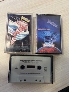 Judas Priest- Turbo & Ram It Down Cassette Tapes With A Bonus Tape (no Inlay) - Picture 1 of 16