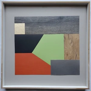 Relief Collage Bauhaus Konkrete Kunst Max Gerhard Signiert 2019 - Picture 1 of 11